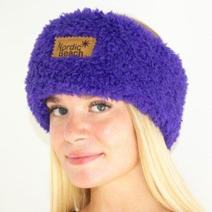Exotic Violet Nordic Beach Head Wrap